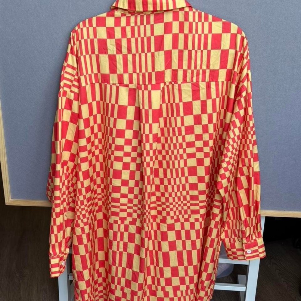 Retro Checkered button down - Picture 2 of 5